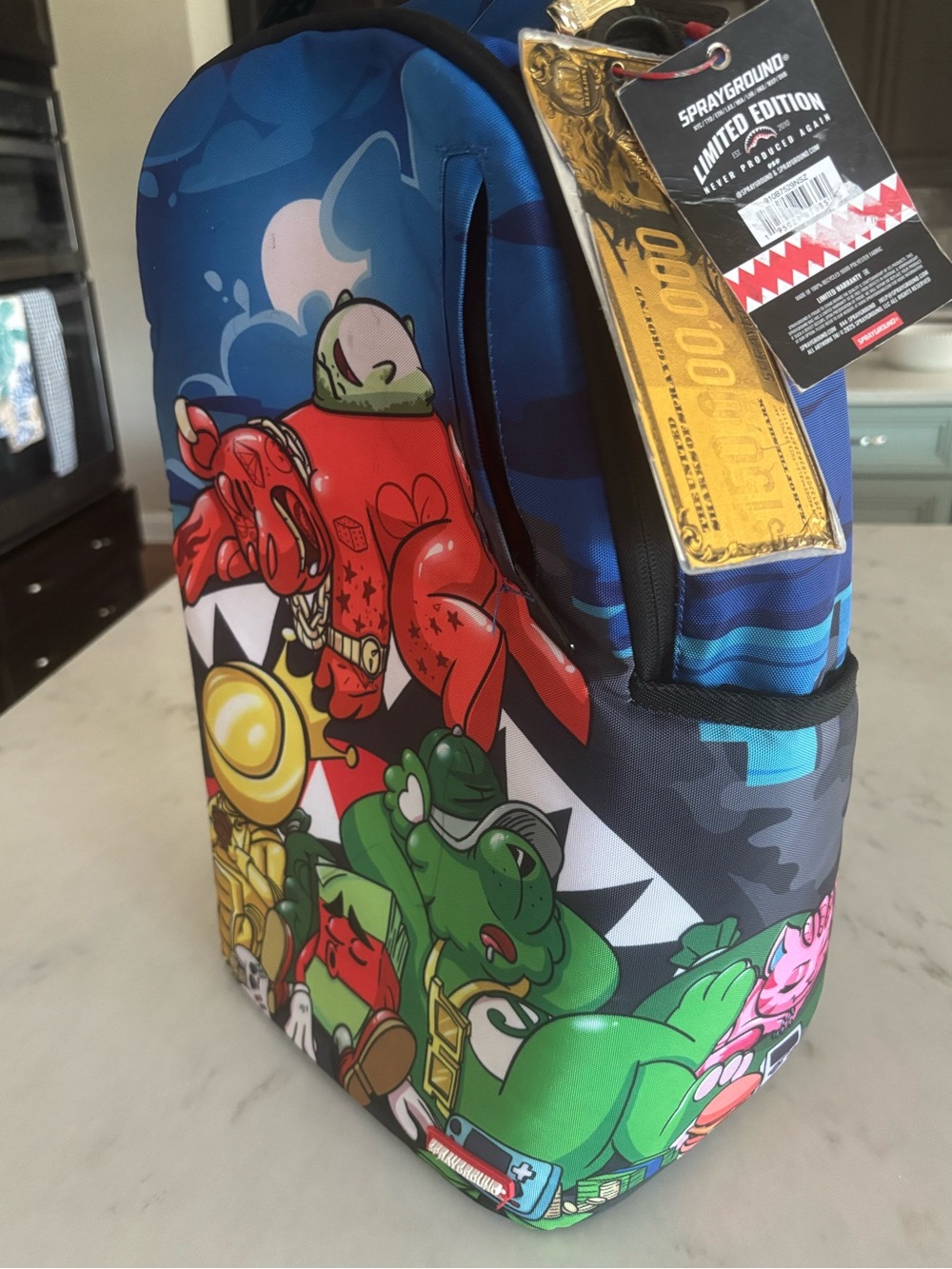 Sprayground Red Limited Edition Interior Backpack - Picture 2 of 12